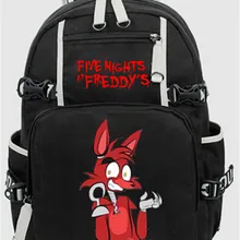 Пять Ночей В фредди Фредди Рюкзак Чика Foxy Бонни FNAF Плечо 44x15x33 cm Подарок Книга мешок Модный Путешествовать Спорт Уличный Кемпинг Модный Путешествовать Спорт Уличный Кемпинг
