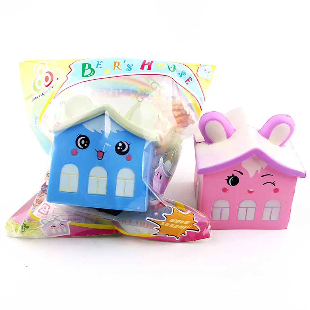 Игрушки для отдыха мягкие супер медленно поднимающиеся мягкие новые игрушки с изображением медведя из мультфильма медленный отскок сжимаются декомпрессионные детские игрушки D300429