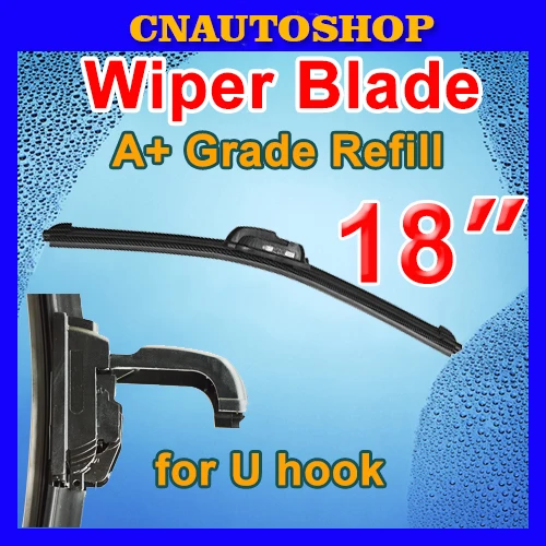TEHOTECH 18" 450mm Auto Frameless Wiper Blade Bracketless Natural Rubber Car Soft Windshield | Автомобили и мотоциклы