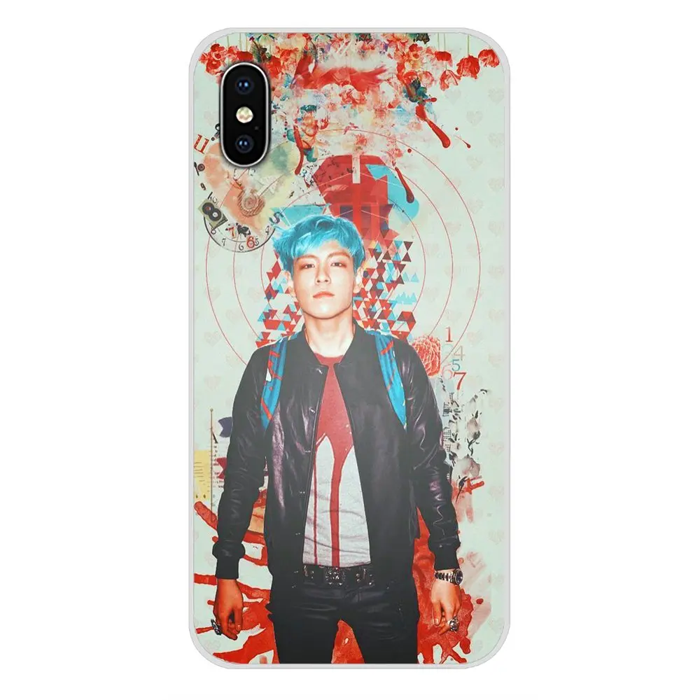 Для Samsung Galaxy J1 J2 J3 J4 J5 J6 J7 J8 Plus 2018 Prime 2015 2016 2017 мягкий чехол из ТПУ Bigbang T. O. P. Taeyang G Dragon