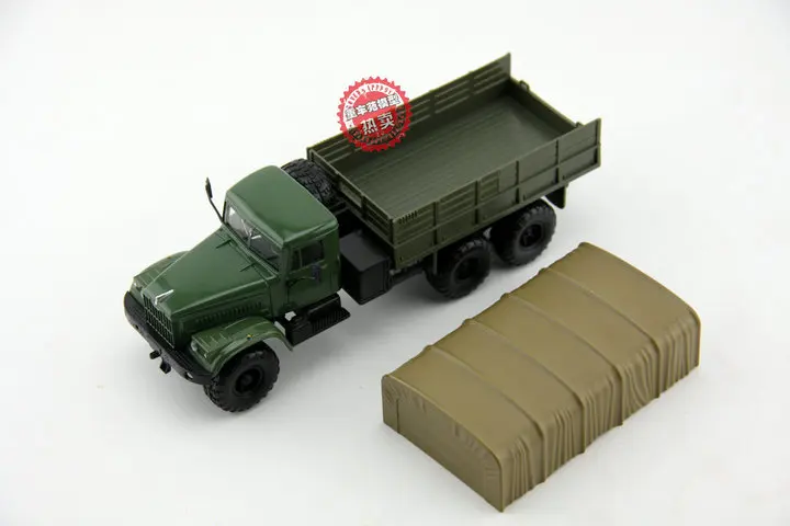 Модель 1:43 из сплава масштаб русский КАМАЗ для бездорожья военный грузовик литая