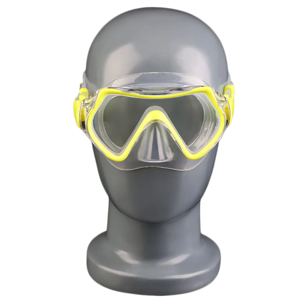 Дети дайвинг маска для плавания плотная Стекло es закаленное Стекло объектив подводное плавание бесплатная доставка