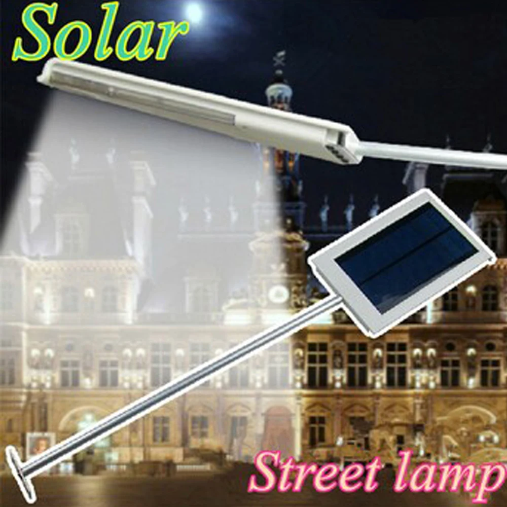 

Optional 12 LED 15 LED Solar Lamp Solar Powered Panel LED Street Lighting Outdoor Garden Path Spot Wall Emergency Lamp luminaria