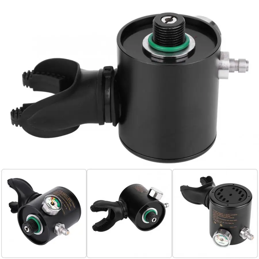 

swimming silicone Inflatable Silicone Pressure Gage Mini Diving Oxygen Cylinder Scuba Parts Diving Equipment diving tube