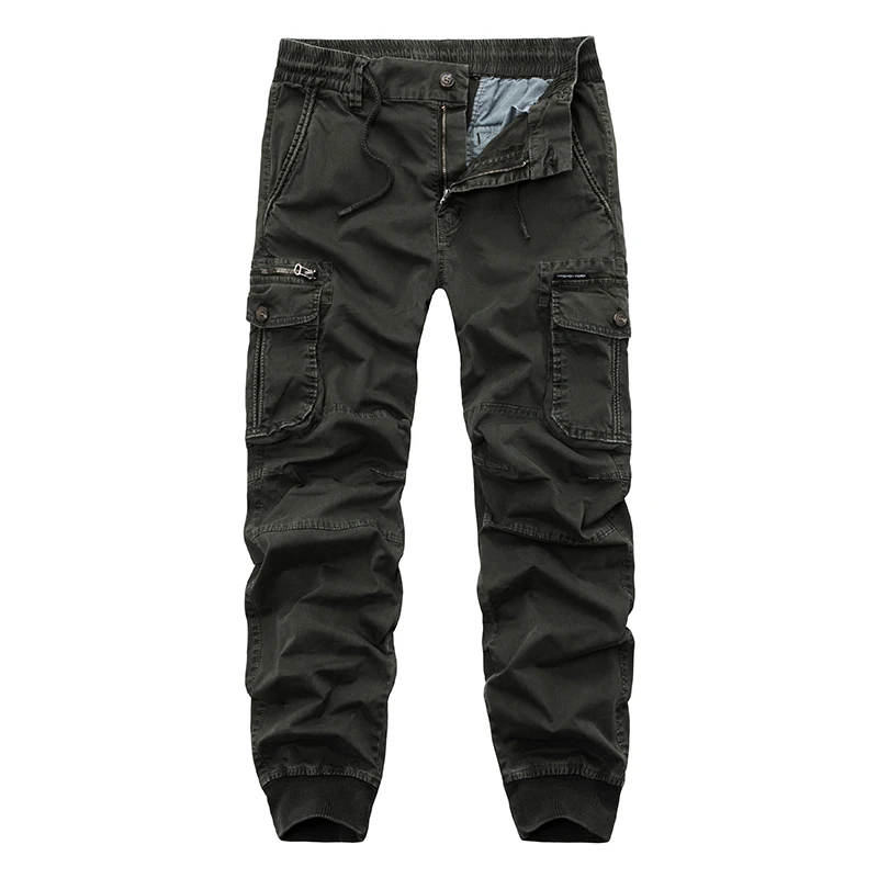khaki cargo pants drop shipping autumn men military cargo pants cotton casual camouflage sweatpants joggers pantalon hombre 30-38 XP29 best cargo pants
