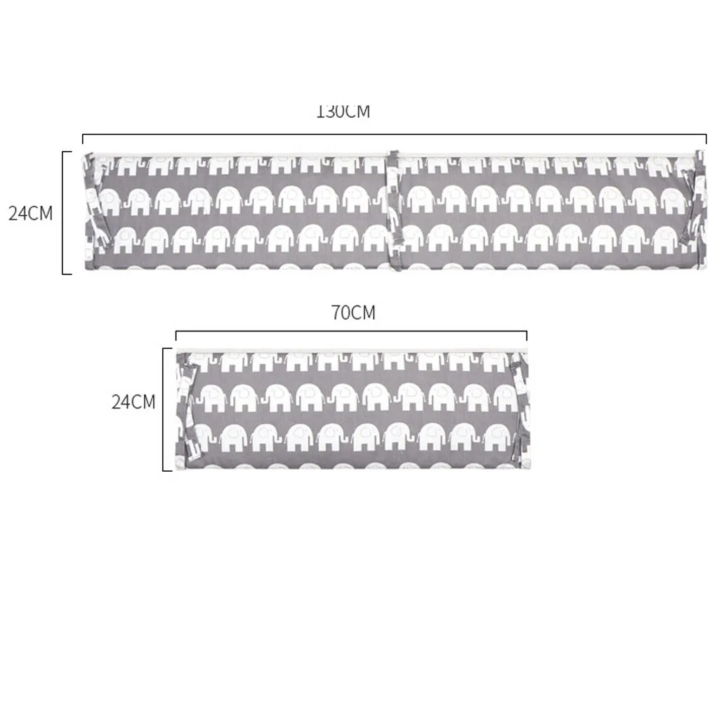 Новорожденный ребенок 4 шт. кровать бампер кроватки вокруг подушки защита для кроватки подушки декор комнаты Прямая поставка