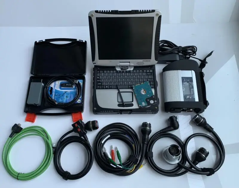  Herramienta de diagnóstico mb sd c4 star 2019 para bmw icom a2 b c programador ista-d experto y vas