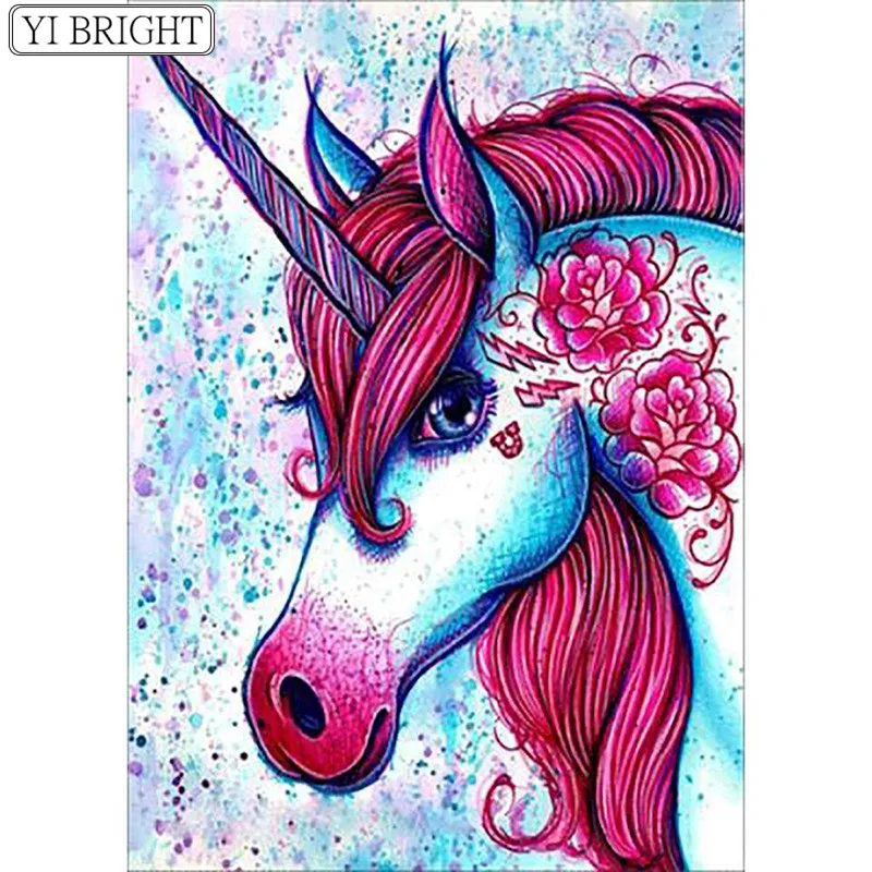 

5D DIY Full Square Diamond Painting Cross Stitch Beautiful horse 3D Diamond Embroidery Rhinestone Mosaic Home Decoration