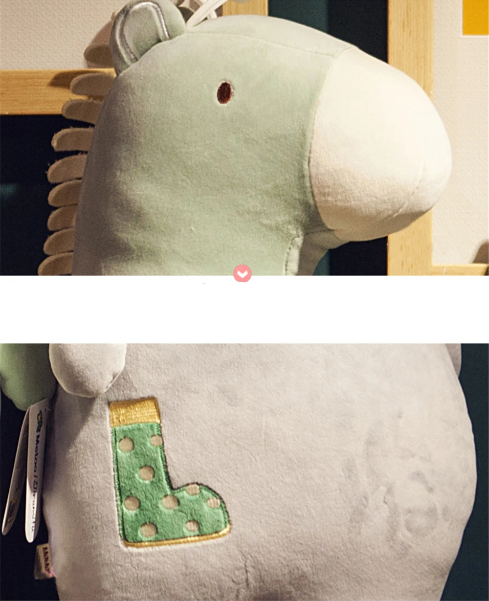 Fancytrader Soft Dog Animals Plush Pillow Doll Lovely Stuffed Big Pop Anime Dogs Toys for Kids Adults Gifts 8