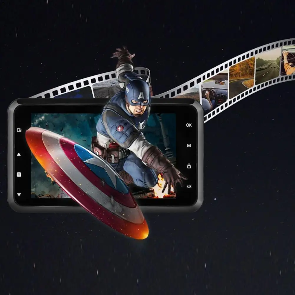 2018 NEW 170 Degrees Driving Recorder HD 1080 Night Vision 24-Hour Parking Monitoring Vehicle Integrated Machine Hidden Recorder