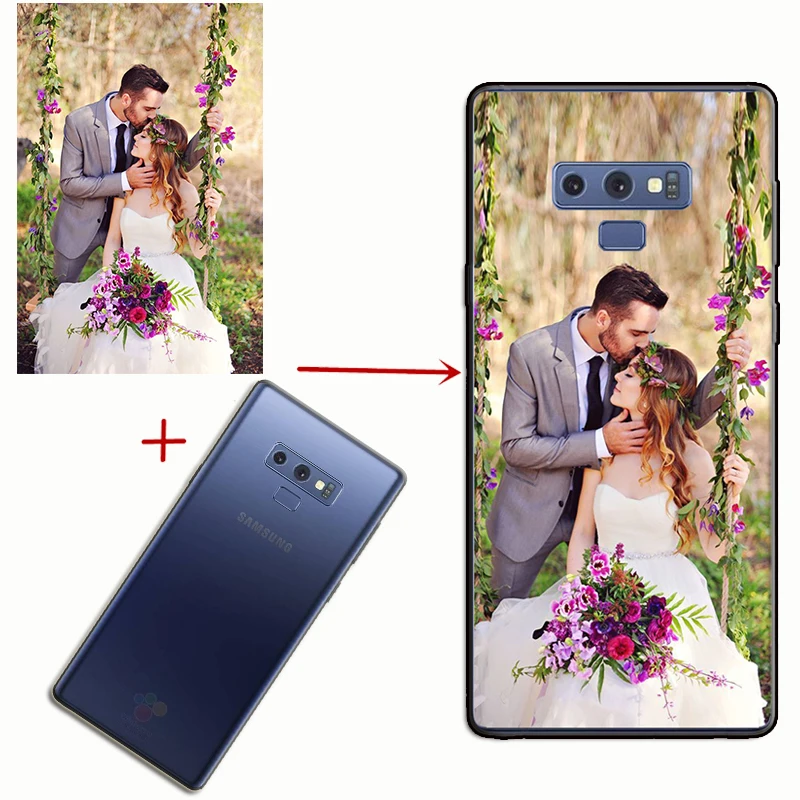 

Custom DIY Photo on Super Thin Soft TPU Silicone Cover Customized Image Print Phone Case for Samsung Note 8 9 S6 S7 S8 S9 plus
