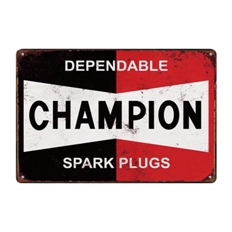 Details about   CDSPMS1 Champion Dependable Spark Plugs Metal Sign New 30 cm W X 20 cm H 
