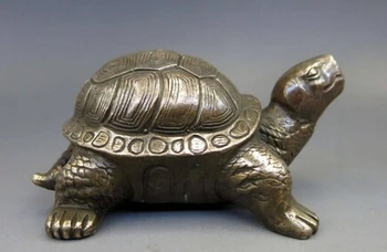 

Copper Brass CHINESE crafts Asian Elaborate Chinese Copper tortoise sea Turtle Auspicious Statue navidad
