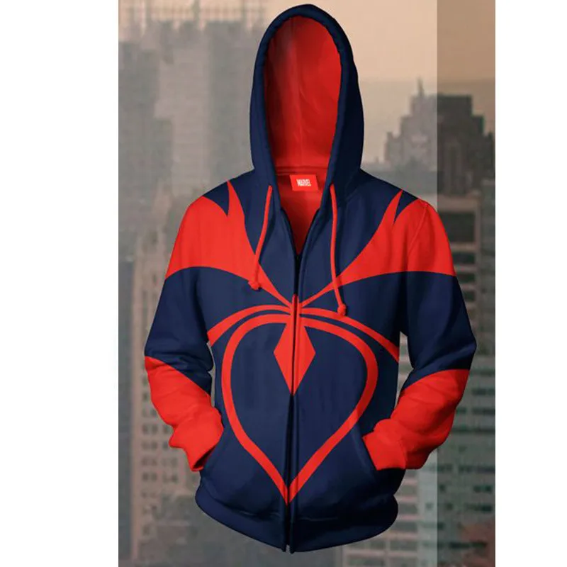Spiderman Avengers: Endgame Costume Spider man Cosplay M Hoodie Sweatshirt Jacket Coats Men and Women New 2019 Spiderman Avengers: Endgame Costume Spider man Cosplay M Hoodie Sweatshirt Jacket Coats Men and Women New 2019