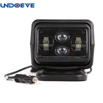 

Undoeve Auto Hunting Lamp Wireless 60w LED Search Light 60W perigon Rotating Remote Control Work Light