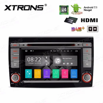 

2din 7" Quad-Core Android 7.1 Nougat OS Car DVD for Fiat Bravo (198) 2007 2008-2014 with 2GB RAM 16GB ROM & Multi-Window View