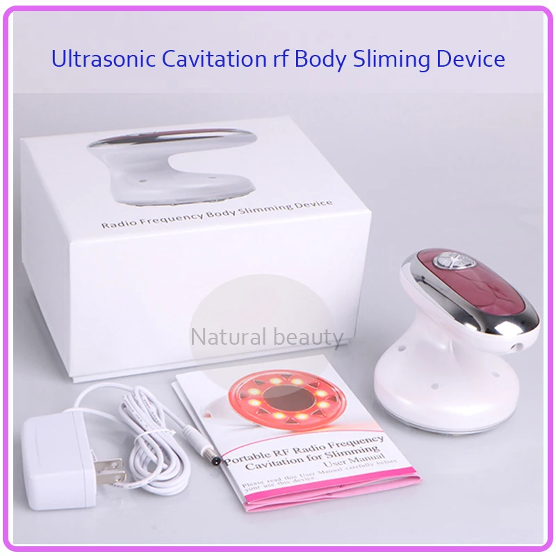 

RF Cavitation Ultrasound Ultrasonic Body Sculpture Fat Burn Cellulite Weight Loss Slimming Device Rechargeable