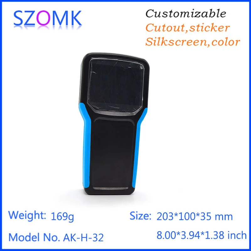 szomk plastic box enclosure electronics project box junction box plastic housing abs electrical handheld enclosure control box 5xAA battery (2).jpg