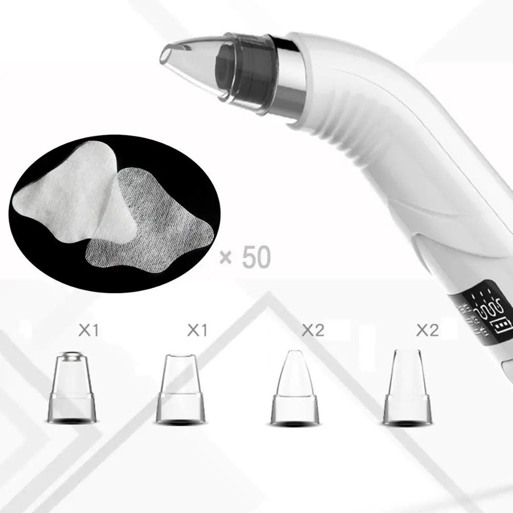 

Blackhead Remover USB Vacuum Acne Pimple Removal Vacuum Suction Tool Diamond Dermabrasion Blackhead Vacuum Cleaner