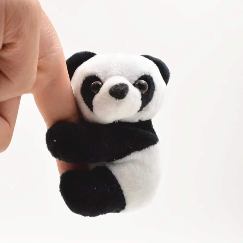 12 шт./лот милые плюшевые panda клип Шторы Закладки отмечает небольшой чучело