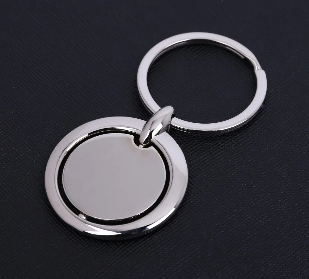 500pcs/lot factory direct sales wholesale promotion spinner metal key