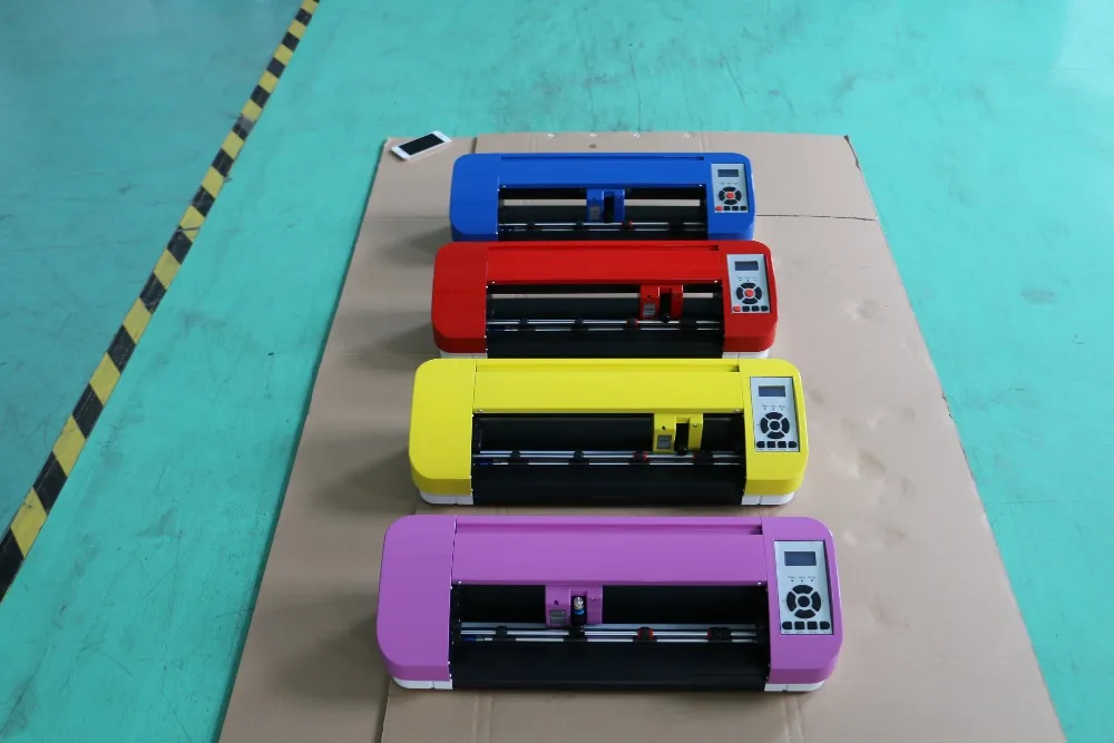 Máquina de Corte Vermelho Mini Desktop Plotter-liw380 380mm Art 14 cutting plotter machine