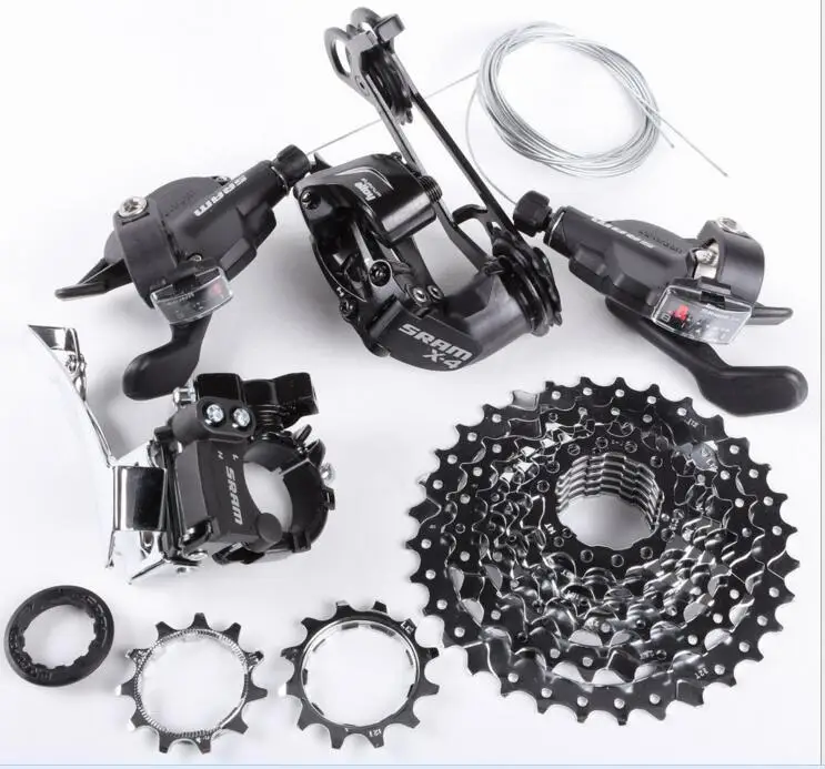 24-скоростной рычаг переключателя передач Sram x4 цепного велосипедный маховик