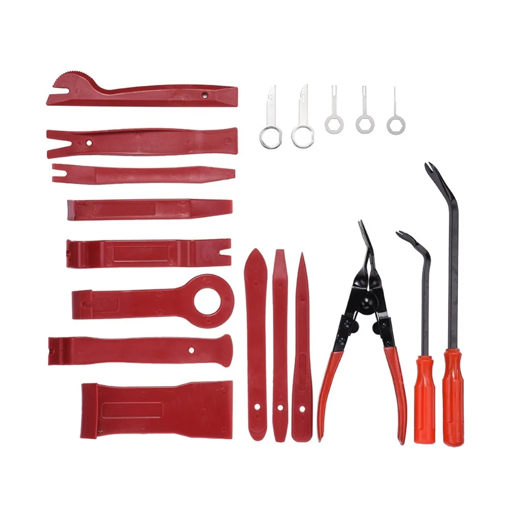 

19pcs Car Radio Removal Tool Car Door Panel Trim Removal Tool Audio Radio For Installation And Remover