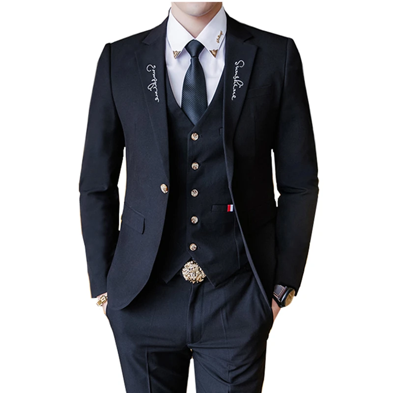 youngster coat pant for Men Piece Suit Fashion Casual, 3 Business Suit Sets, Men's youngster coat pant for Men Piece Suit Fashion Casual, 3 Business Suit Sets, Men's