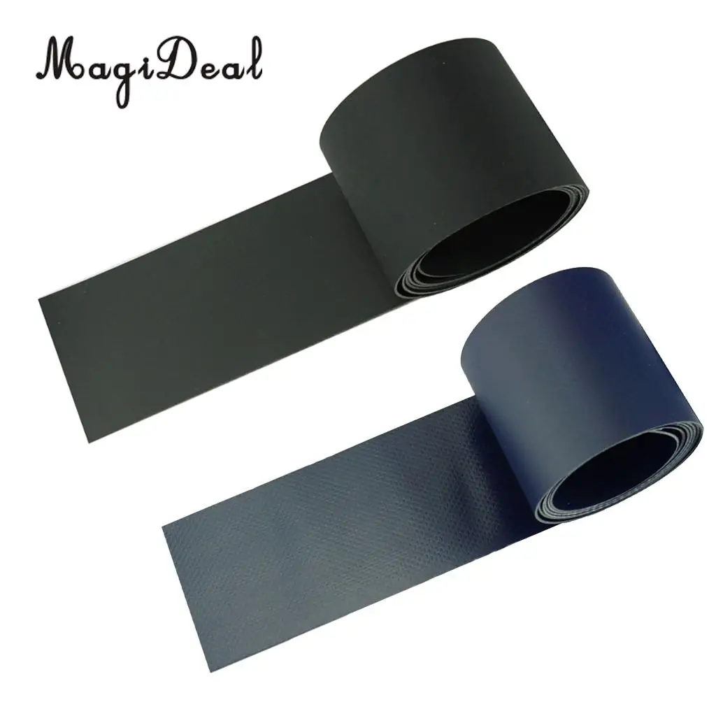 Count 2 Rolls PVC Durable Repair Patch Material Patches Sticker for Inflatable Boat Air Beds Kayak Swimming Ring Fixing 