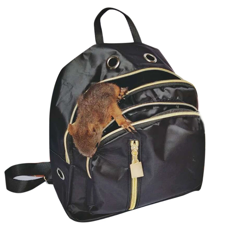 

2019 Pet Hamster Carriers Bag Small Animals Carriers Pet Products Breathable Guinea Pig Bags Backpack Pet Carrying Bag