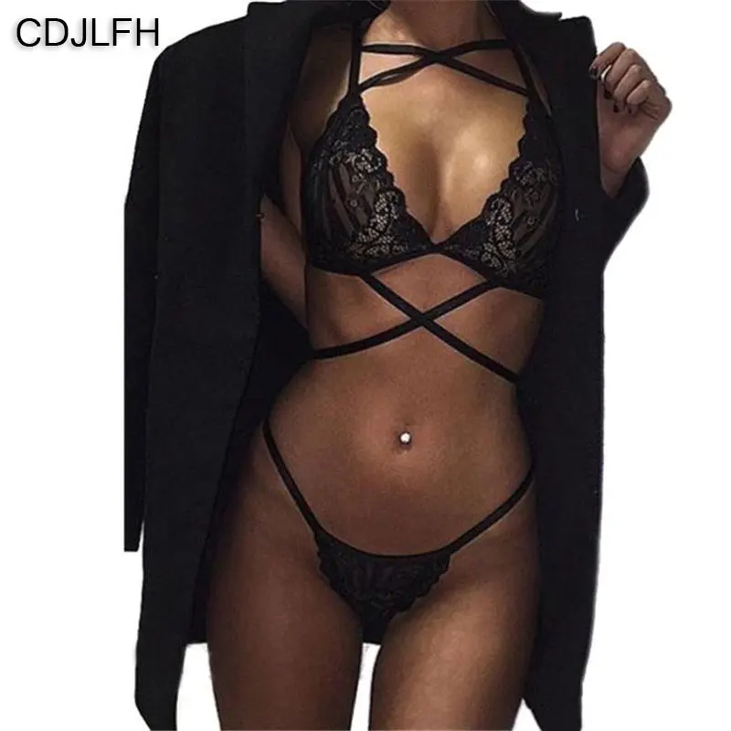 CDJLFH 2019 сексуальное женское на шнуровке Bralette Biustonosz Reggiseno Sujetador Mujer комплект нижнего