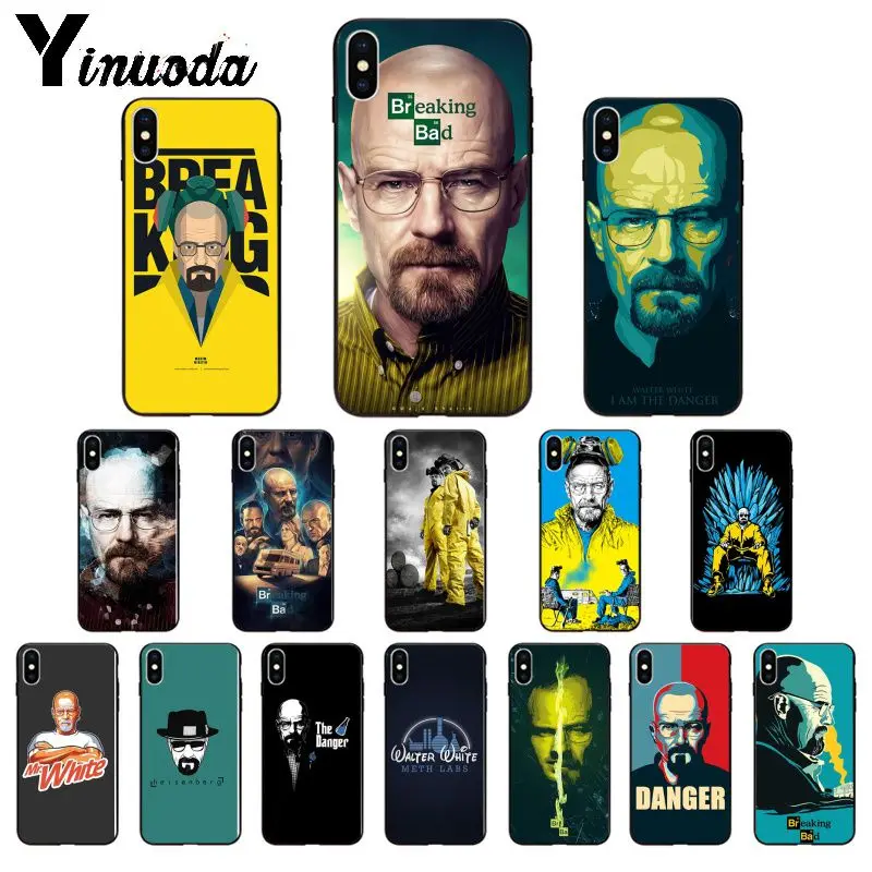 Мягкий силиконовый чехол Yinuoda из ТПУ для iPhone 8 7 6 6S Plus 5 5S SE XR X XS MAX|Бамперы| |