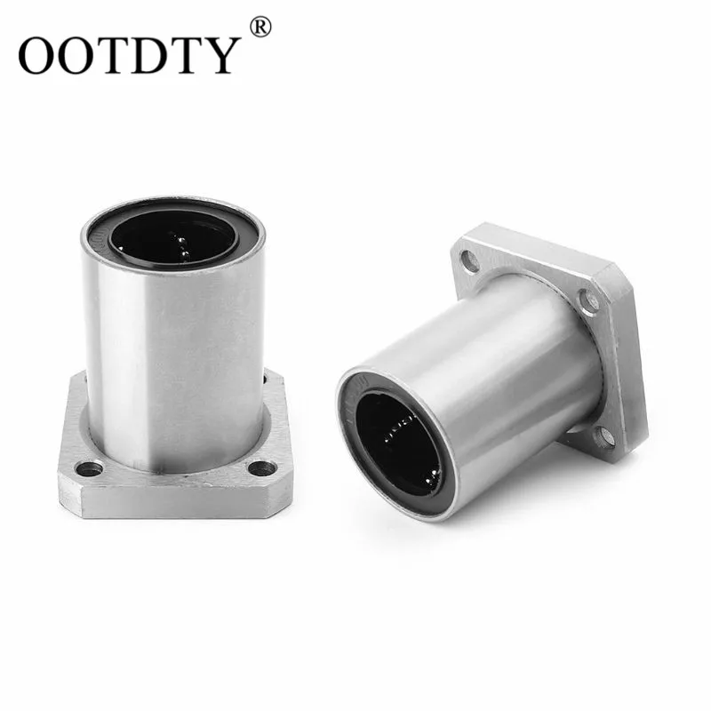 

2pcs LMEK30UU 30mm Flange Linear Bearing Extended Type CNC LMK Series