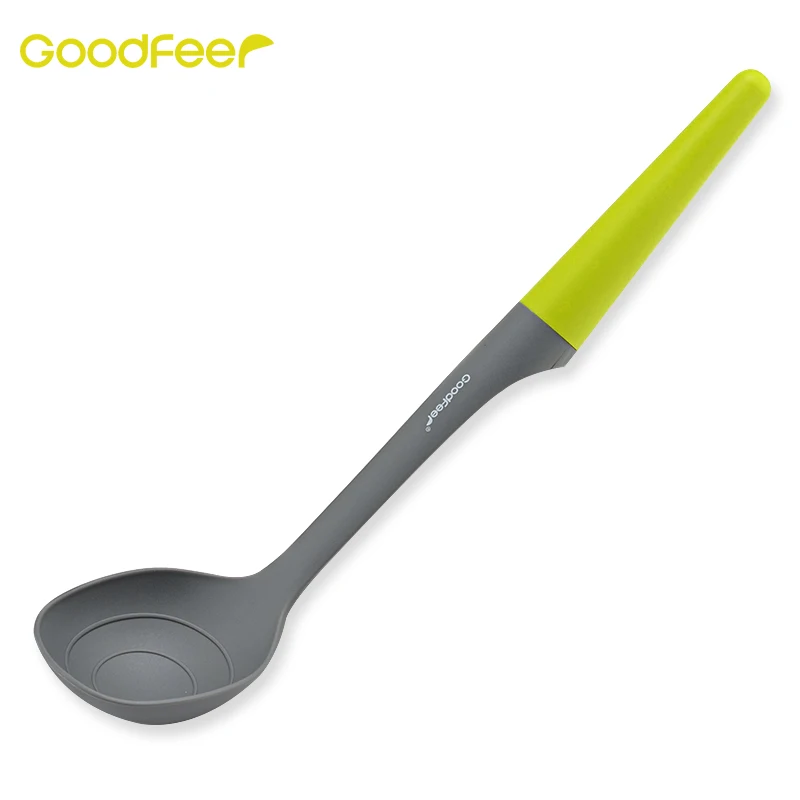 Goodfeer нейлоновые суповые приборы с ручкой салатная Ложка чаша Сервировочные Ложки для каши многофункциональная посуда кухонные инструменты для приготовления пищи