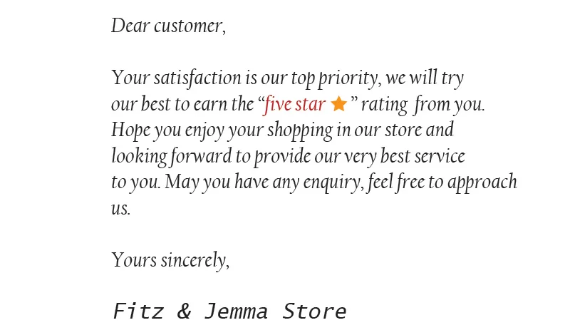 Customer Satisfaction