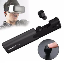 AWEI T8 TWS Bluetooth наушники беспроводные наушники с системой Handsfree спортивные встречи в ухо наушники с микрофоном