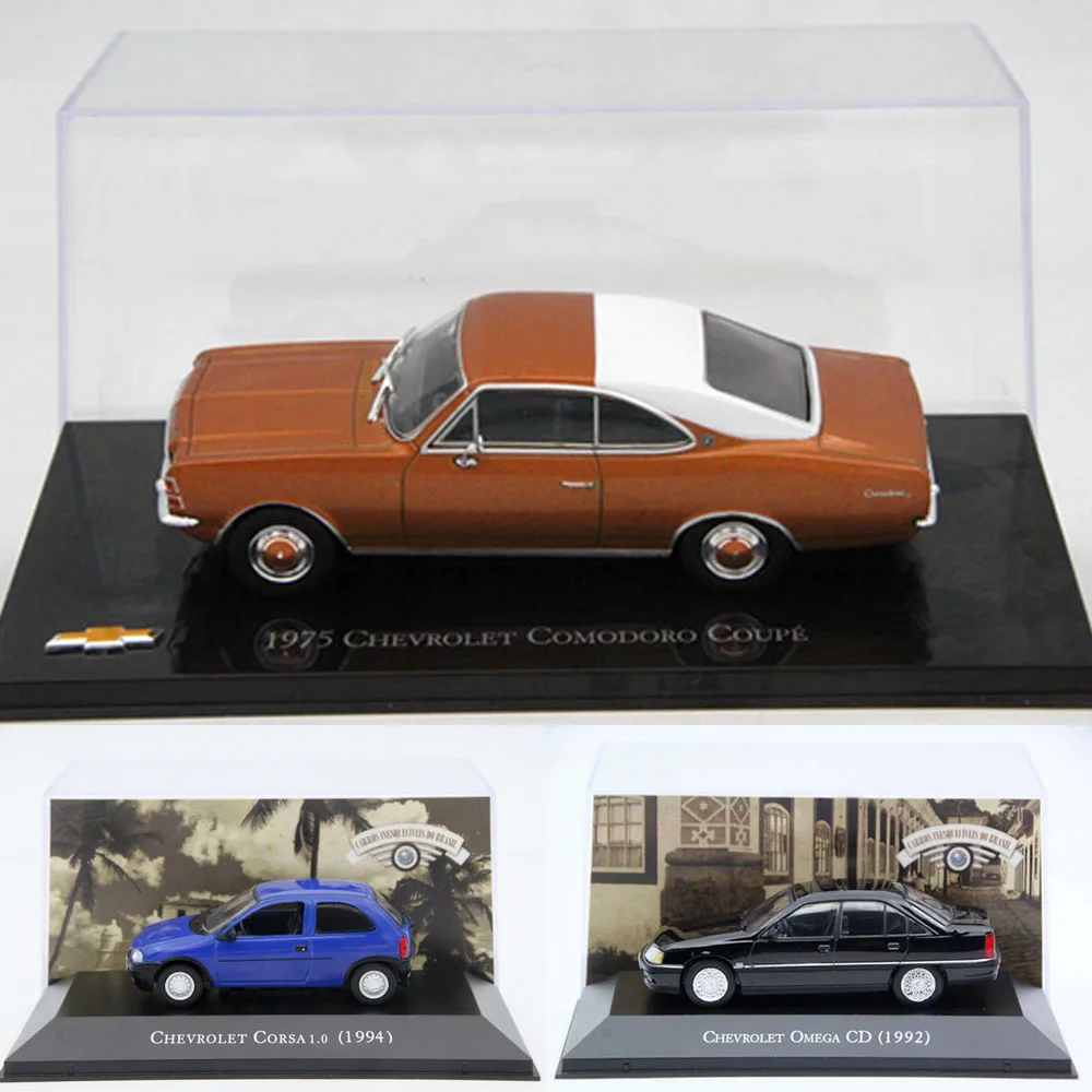  IXO 1:43 FOR Chevrolet Luxe Kadett Hatch Vectra GP Corsa Marajo Kadett Omega Monza Classic Prisma I