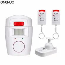 Домашняя безопасность ПИР MP оповещение инфракрасный датчик Противоугонный детектор движения сигнализация монитор Беспроводная сигнализация