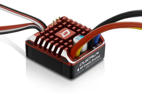 

Hobbywing 80A QuicRun WP Crawler Brushed Electric Speed Controller / ESC w/ BEC Waterproof for RC Car