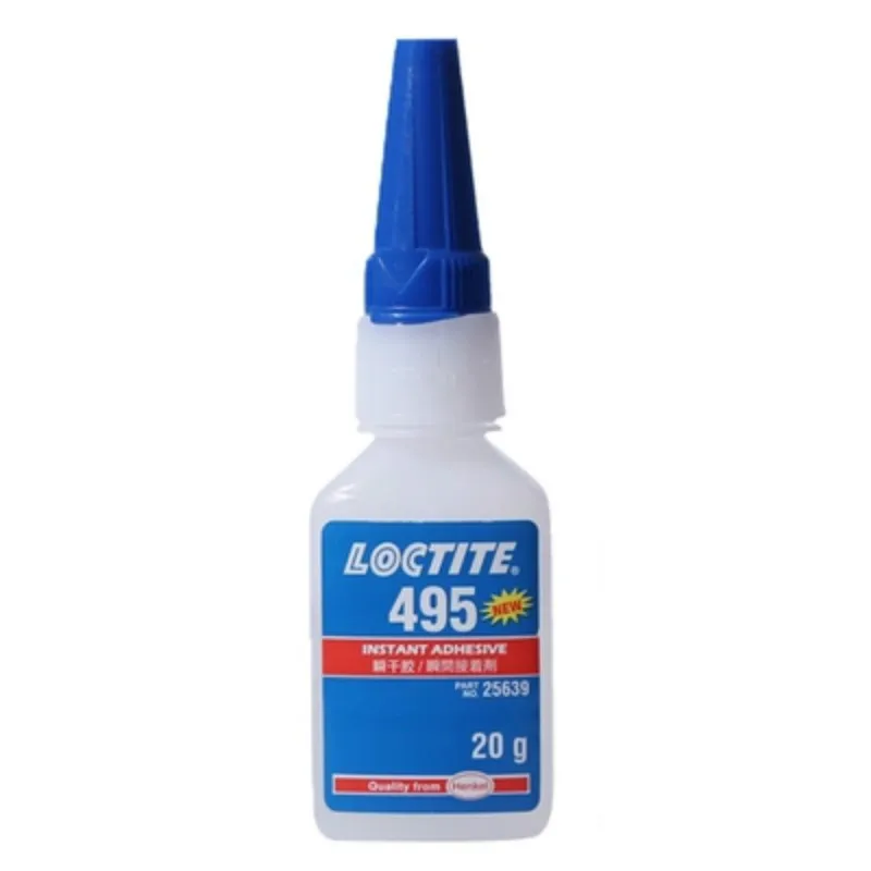 

Loctite 20g 495 Plastic active instant adhesive fast bonding plastic rubber glue