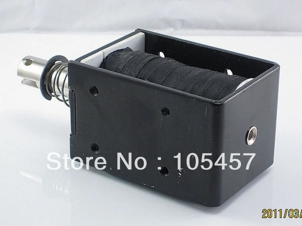 12 В 10 мм ход 6,5 кг силы Электромагнит Электромагнитный Клапан