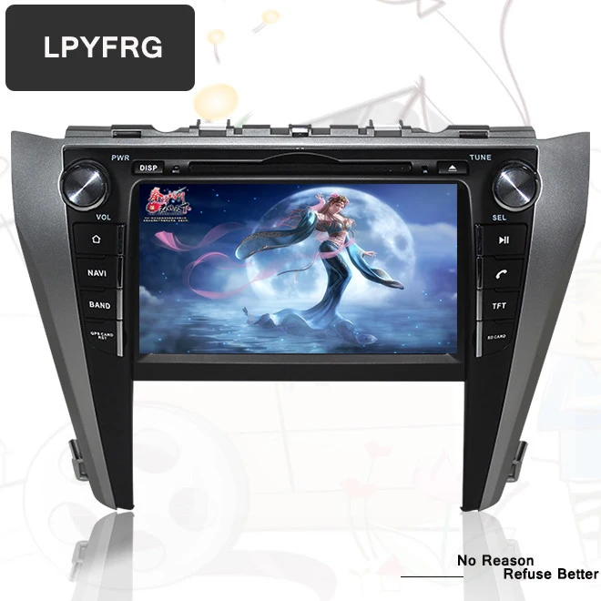 Автомобильный gps-навигация 1024*600 HD android 10 dvd для Toyota camry 2015 2016 2017 2018 2019 с 4G радио Bluetooth