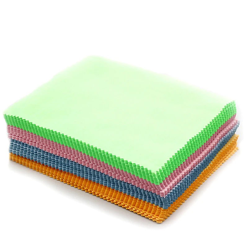 

8pcs/lots High quality Chamois Glasses Cleaner 140*160mm Microfiber Glasses Cleaning Cloth For Lens Phone Screen Cleaning Wipes