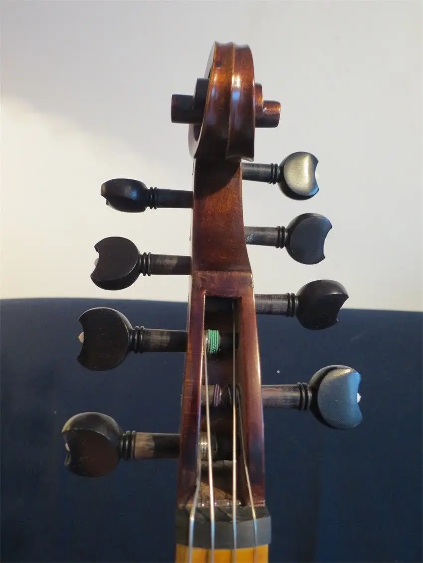 Baroque style SONG Brand Master carvind back 4×4 strings 15" Viola d'Amore#12402
