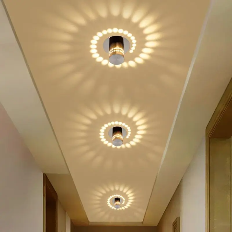 Настенная светодиодная лампа RGB 3 вт 1 шт.|Комнатные настенные LED -лампы| |