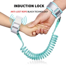 Анти-потерянный соединитель на запястье поводок для ребенка безопасности жгут для бандаж для беременных веревка для прогулок на открытом воздухе ручной ремень лента анти-потеря браслет дети