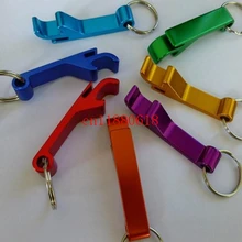 100 шт/партия, DHL, FedEx,, Мини брелок для ключей, пивной брелок-открывашка, открывалка для банок разных цветов, можно настроить логотип
