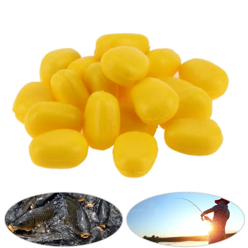 20pcs/Lot Full Floating Corn Fishing Lure Fishing Baits Silicone Soft