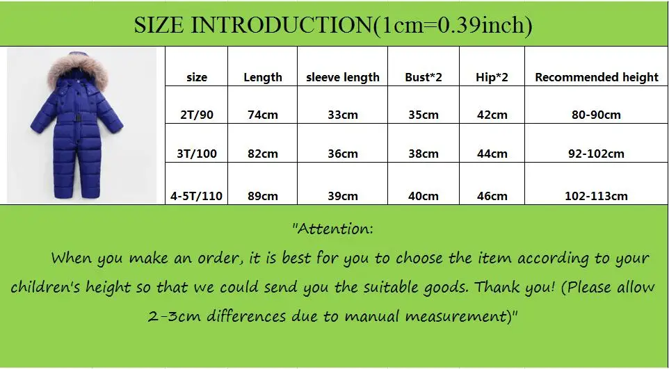Зимние комбинезоны для детей; комбинезон на пуху; уличная одежда для мальчиков и девочек; Рождественская Детская одежда с натуральным мехом; bebe; детский зимний комбинезон